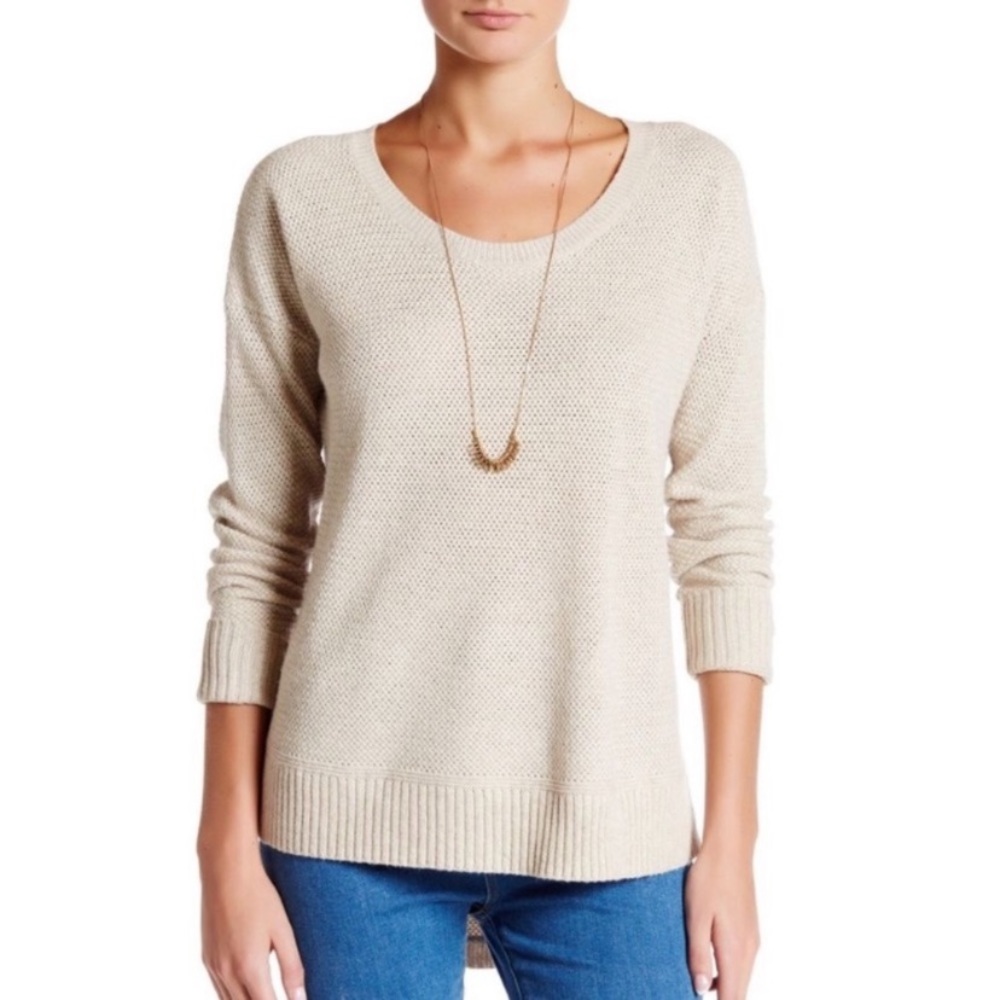 Madewell Beige Pullover Sweater Size Small - Picture 1 of 8